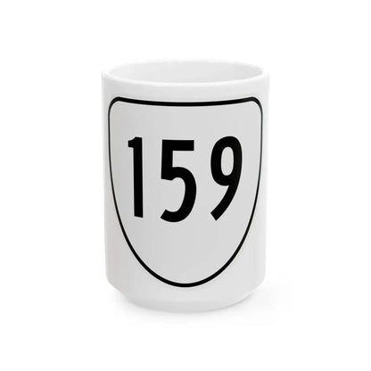 Virginia 159 1956 (Virginia) (Road Sign) White Coffee Mug 15oz - Go Mug Yourself