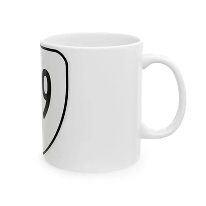Virginia 159 1956 (Virginia) (Road Sign) White Coffee Mug - Go Mug Yourself