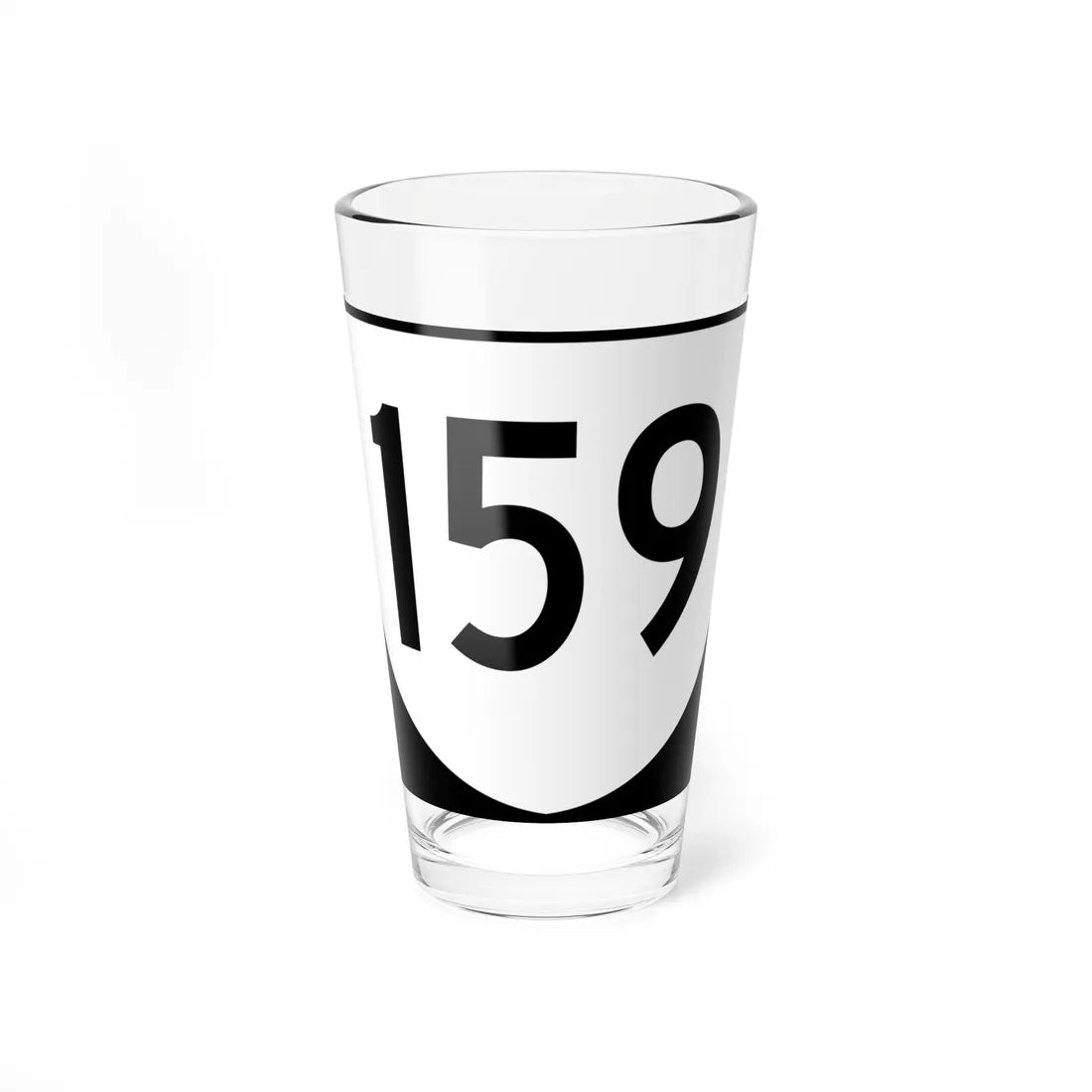 Virginia 159 (Virginia) (Road Sign) Pint Glss 16oz 16oz - Go Mug Yourself