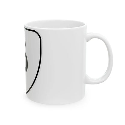 Virginia 16 1956 (Virginia) (Road Sign) White Coffee Mug - Go Mug Yourself