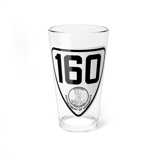 Virginia 160 1924 (Virginia) (Road Sign) Pint Glass 16oz 16oz - Go Mug Yourself