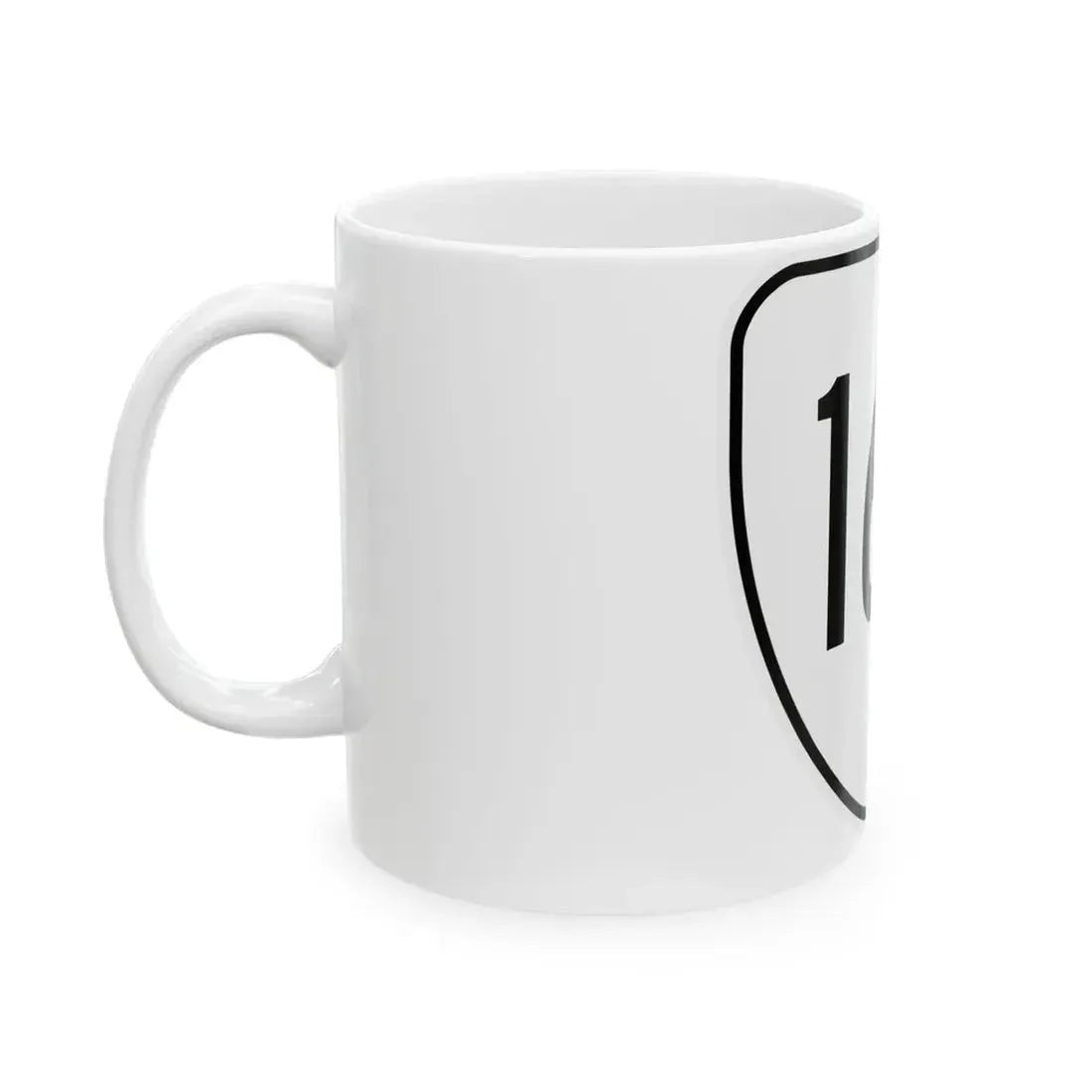 Virginia 160 1956 (Virginia) (Road Sign) White Coffee Mug - Go Mug Yourself