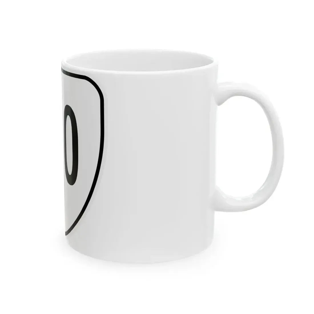 Virginia 160 1956 (Virginia) (Road Sign) White Coffee Mug - Go Mug Yourself