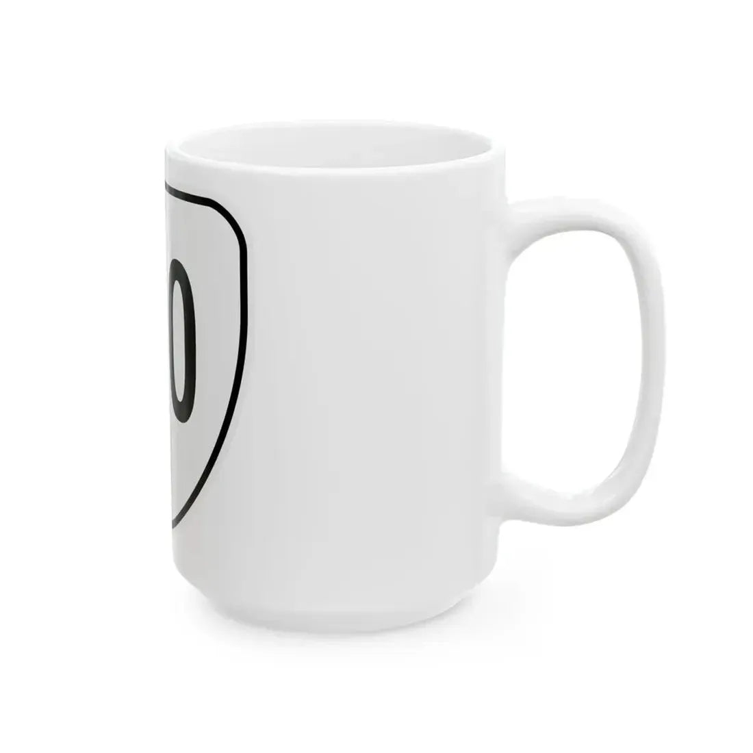 Virginia 160 1956 (Virginia) (Road Sign) White Coffee Mug - Go Mug Yourself