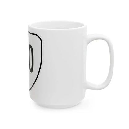 Virginia 160 1956 (Virginia) (Road Sign) White Coffee Mug - Go Mug Yourself
