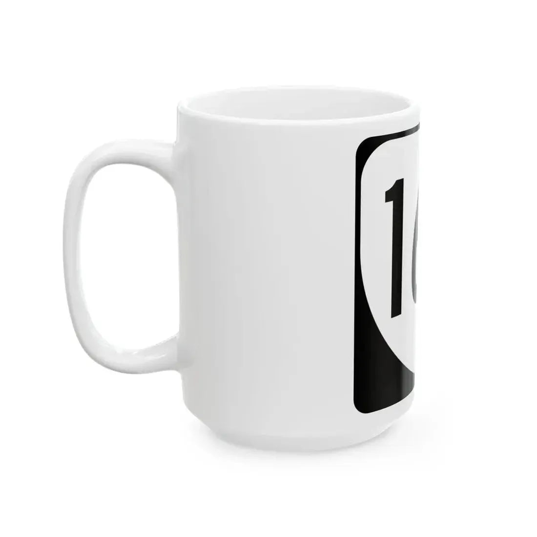 Virginia 160 1980 (Virginia) (Road Sign) White Coffee Mug - Go Mug Yourself