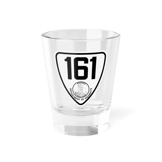 Virginia 161 1924 (Virginia) (Road Sign) Shot Glass 1.5oz 1.5oz - Go Mug Yourself