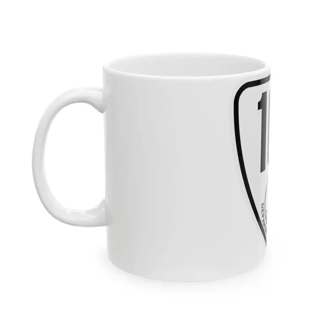 Virginia 161 1924 (Virginia) (Road Sign) White Coffee Mug - Go Mug Yourself