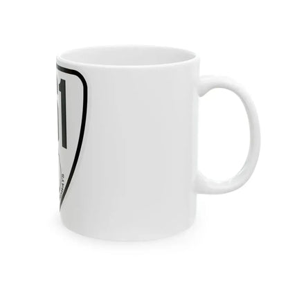 Virginia 161 1924 (Virginia) (Road Sign) White Coffee Mug - Go Mug Yourself