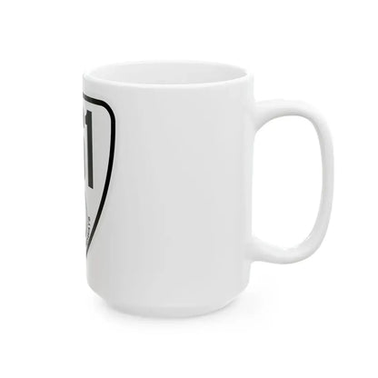Virginia 161 1924 (Virginia) (Road Sign) White Coffee Mug - Go Mug Yourself