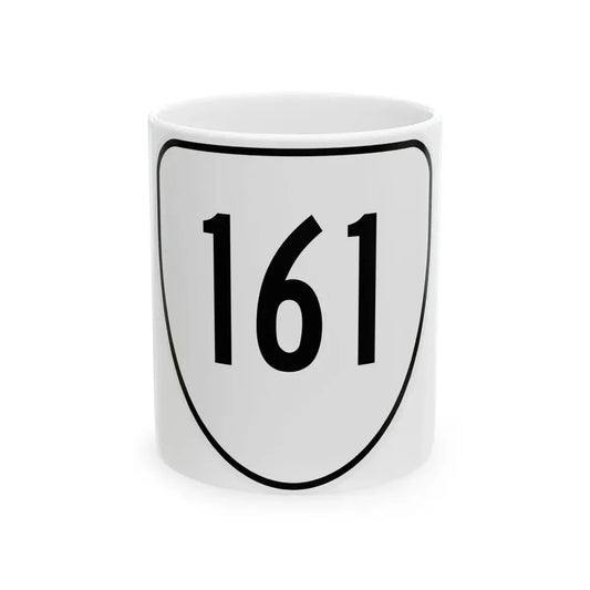 Virginia 161 1956 (Virginia) (Road Sign) White Coffee Mug 11oz - Go Mug Yourself