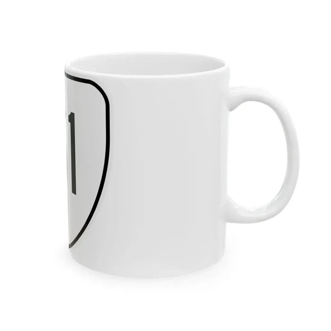 Virginia 161 1956 (Virginia) (Road Sign) White Coffee Mug - Go Mug Yourself