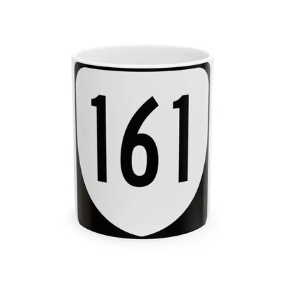Virginia 161 1980 (Virginia) (Road Sign) White Coffee Mug 11oz - Go Mug Yourself
