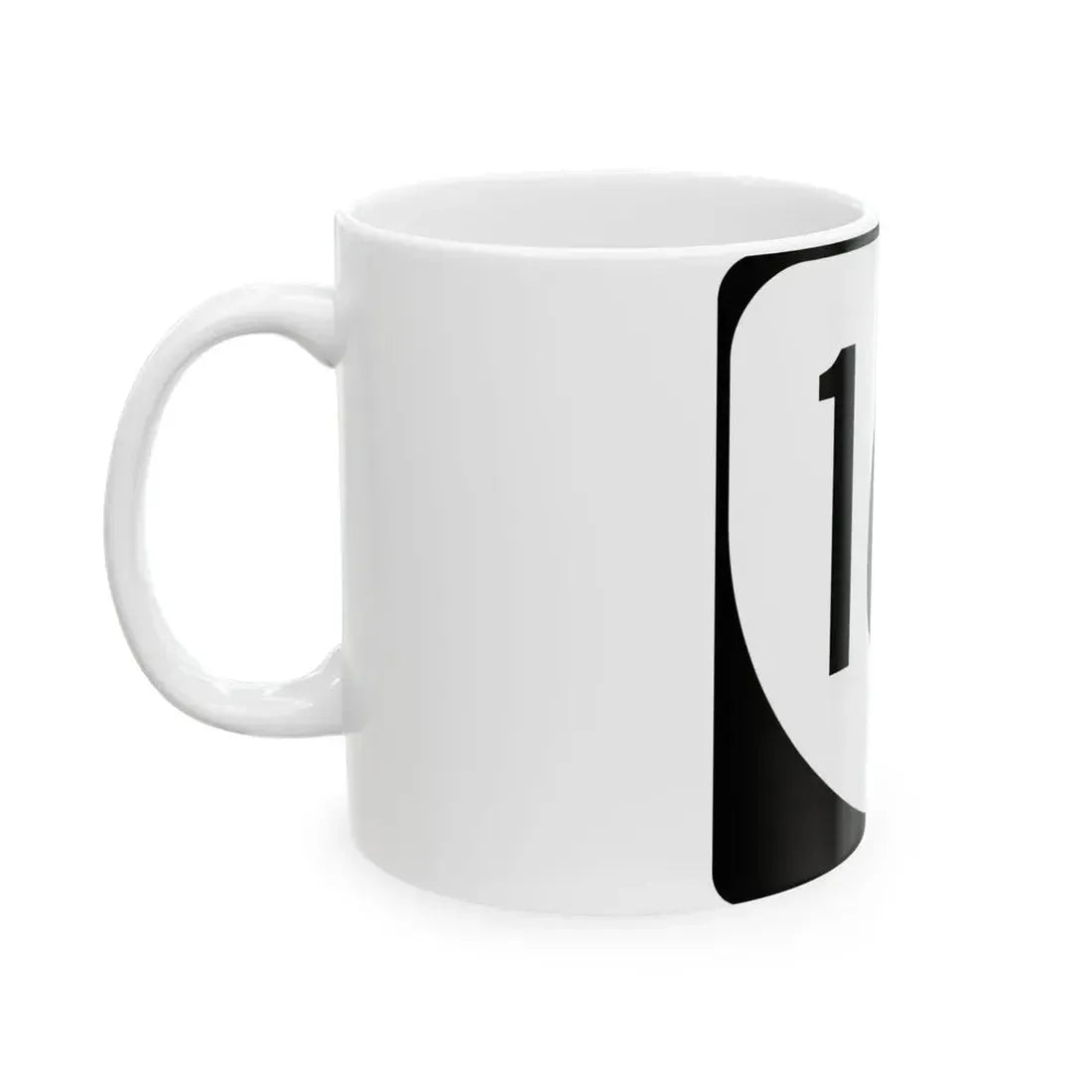 Virginia 161 1980 (Virginia) (Road Sign) White Coffee Mug - Go Mug Yourself