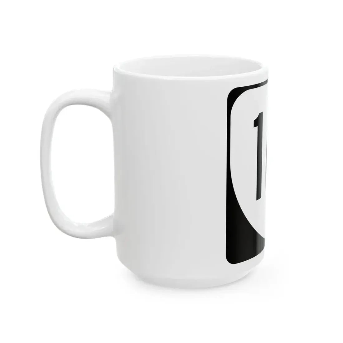 Virginia 161 1980 (Virginia) (Road Sign) White Coffee Mug - Go Mug Yourself