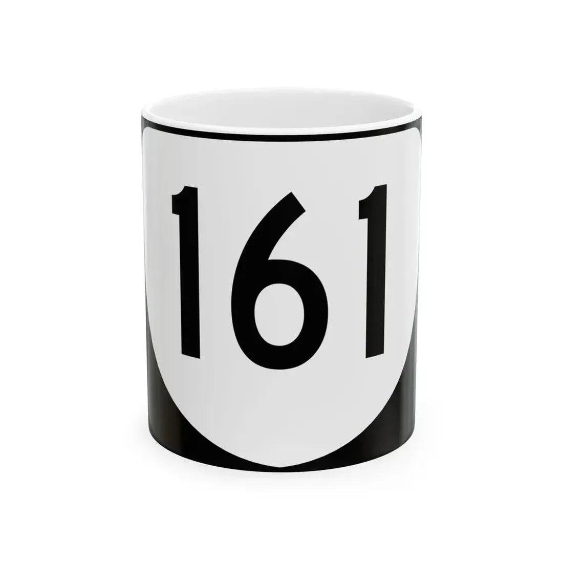 Virginia 161 (Virginia) (Road Sign) White Coffee Mug 11oz - Go Mug Yourself