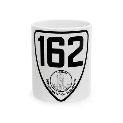 Virginia 162 1924 (Virginia) (Road Sign) White Coffee Mug 11oz - Go Mug Yourself