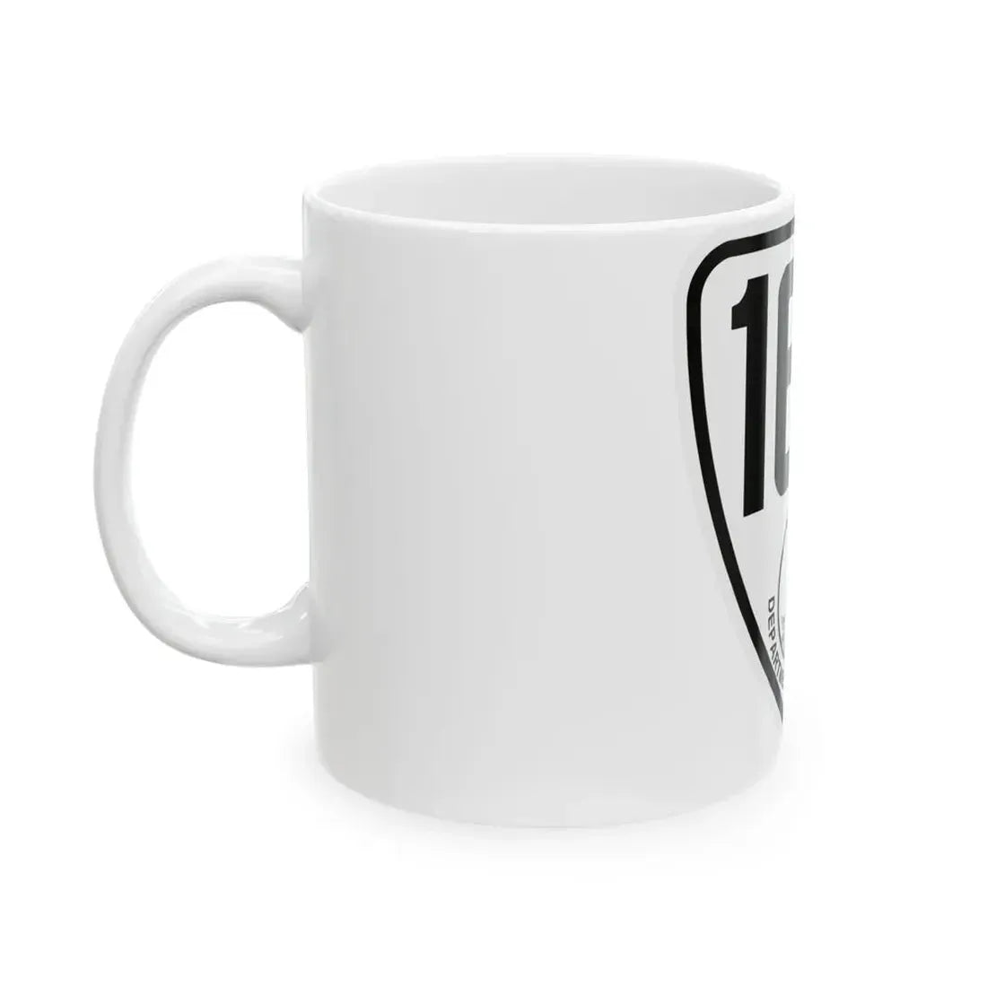 Virginia 162 1924 (Virginia) (Road Sign) White Coffee Mug - Go Mug Yourself