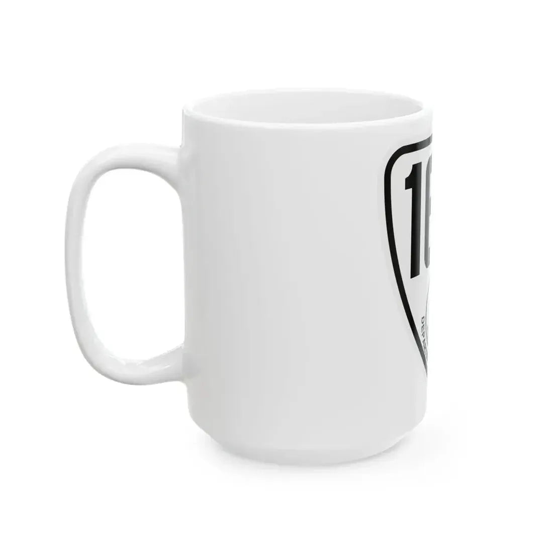 Virginia 162 1924 (Virginia) (Road Sign) White Coffee Mug - Go Mug Yourself
