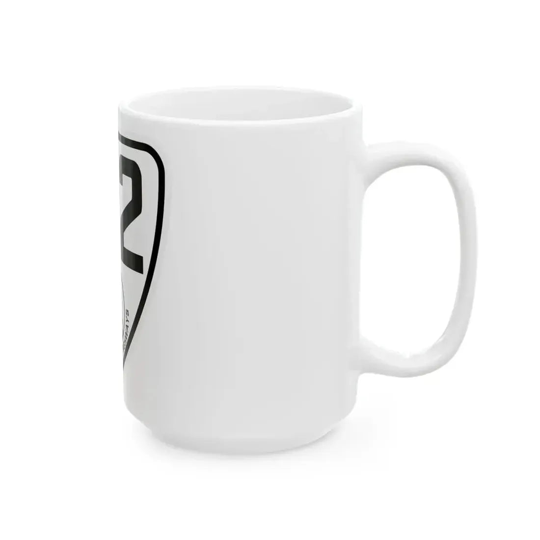 Virginia 162 1924 (Virginia) (Road Sign) White Coffee Mug - Go Mug Yourself