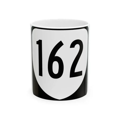 Virginia 162 1980 (Virginia) (Road Sign) White Coffee Mug 11oz - Go Mug Yourself