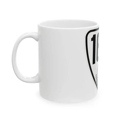 Virginia 163 1924 (Virginia) (Road Sign) White Coffee Mug - Go Mug Yourself