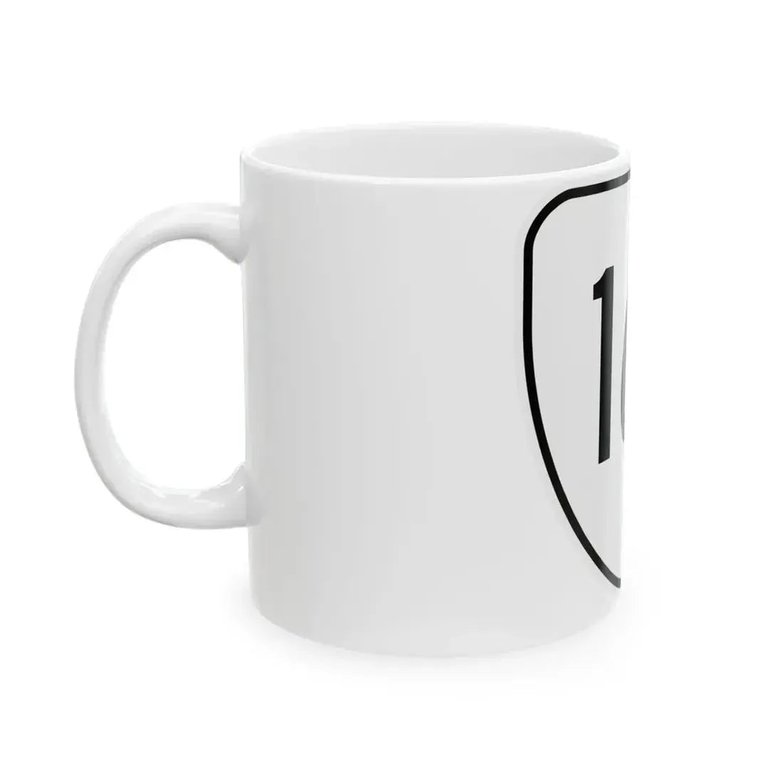 Virginia 163 1956 (Virginia) (Road Sign) White Coffee Mug - Go Mug Yourself