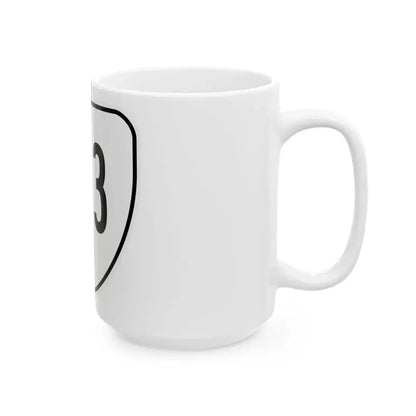 Virginia 163 1956 (Virginia) (Road Sign) White Coffee Mug - Go Mug Yourself