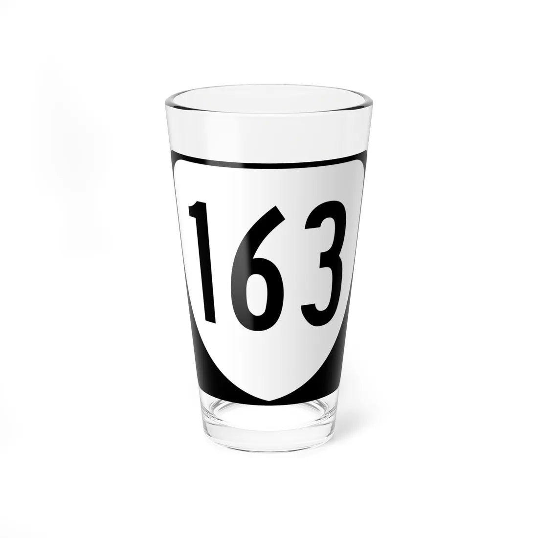Virginia 163 1980 (Virginia) (Road Sign) Pint Glss 16oz 16oz - Go Mug Yourself