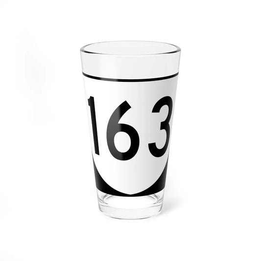 Virginia 163 (Virginia) (Road Sign) Pint Glass 16oz 16oz - Go Mug Yourself