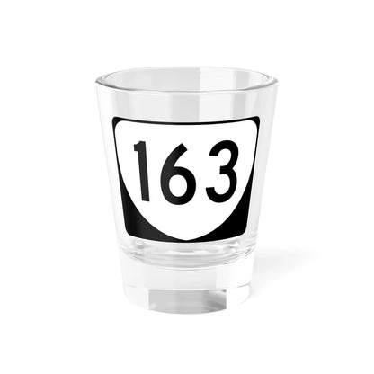 Virginia 163 (Virginia) (Road Sign) Shot Glass 1.5oz 1.5oz - Go Mug Yourself