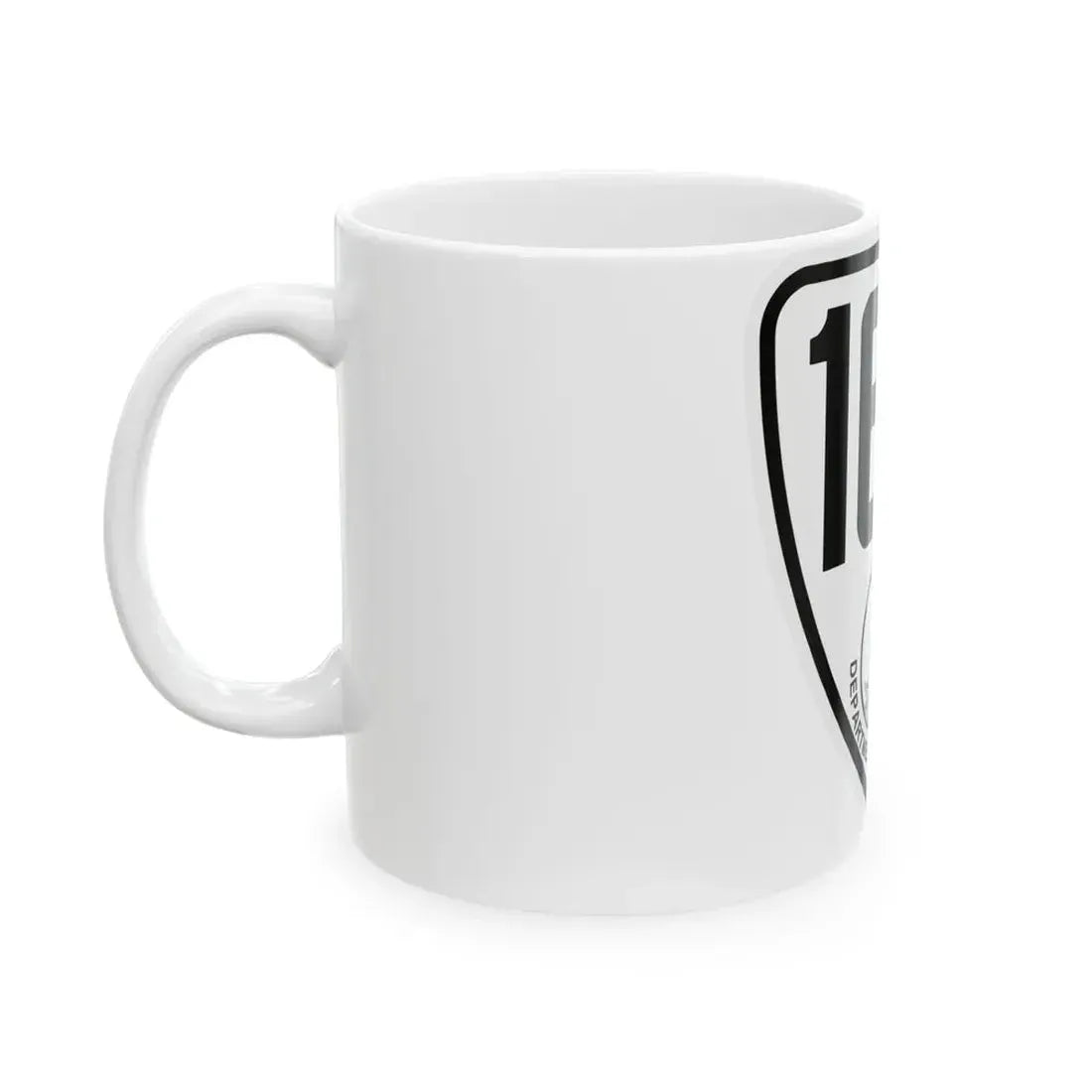 Virginia 164 1924 (Virginia) (Road Sign) White Coffee Mug - Go Mug Yourself