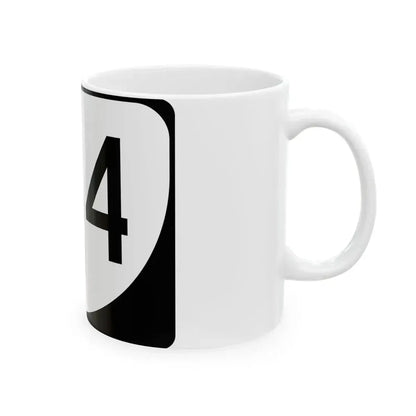 Virginia 164 (Virginia) (Road Sign) White Coffee Mug - Go Mug Yourself