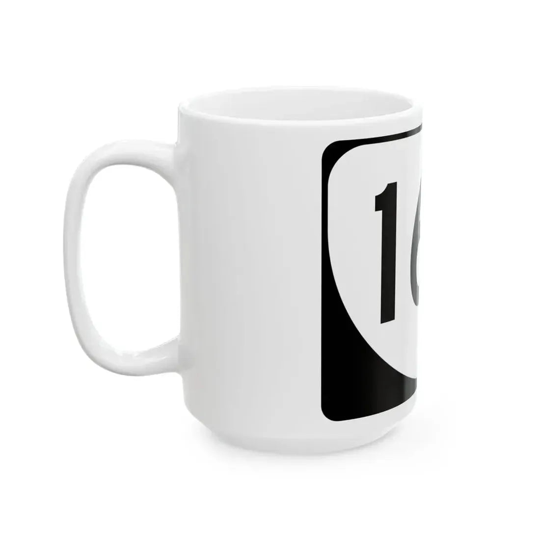 Virginia 164 (Virginia) (Road Sign) White Coffee Mug - Go Mug Yourself