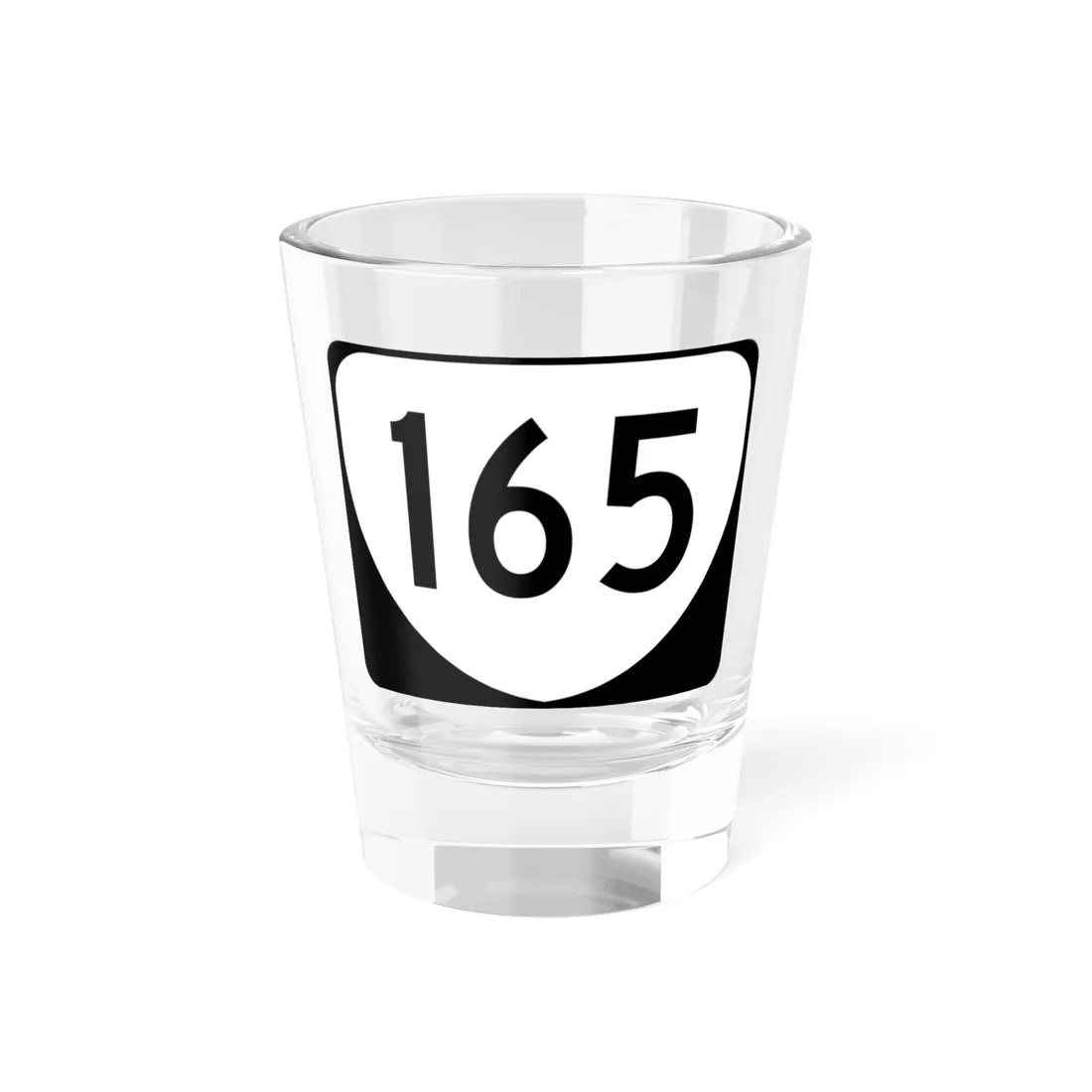 Virginia 165 (Virginia) (Road Sign) Shot Glass 1.5oz 1.5oz - Go Mug Yourself