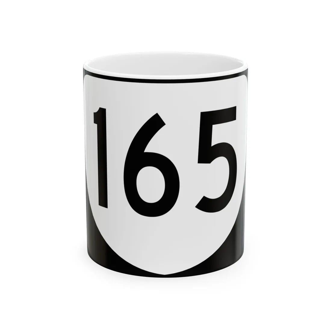 Virginia 165 (Virginia) (Road Sign) White Coffee Mug 11oz - Go Mug Yourself