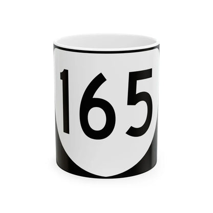 Virginia 165 (Virginia) (Road Sign) White Coffee Mug 11oz - Go Mug Yourself