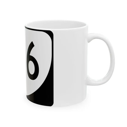 Virginia 166 (Virginia) (Road Sign) White Coffee Mug - Go Mug Yourself