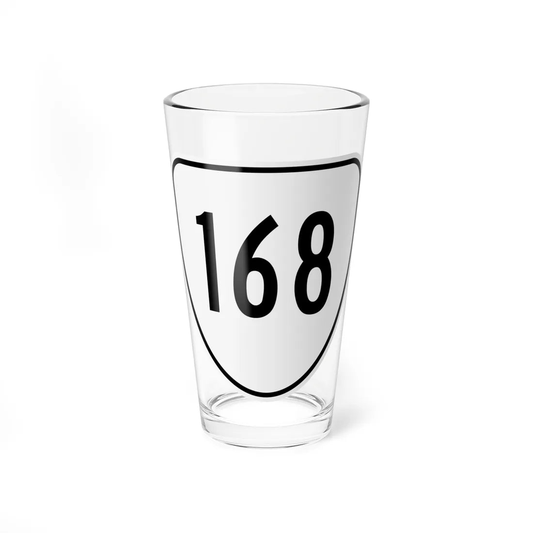 Virginia 168 1956 (Virginia) (Road Sign) Pint Glss 16oz 16oz - Go Mug Yourself