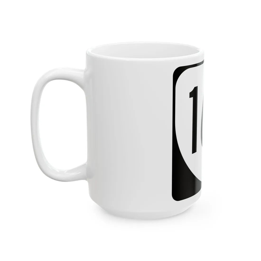 Virginia 168 1980 (Virginia) (Road Sign) White Coffee Mug - Go Mug Yourself