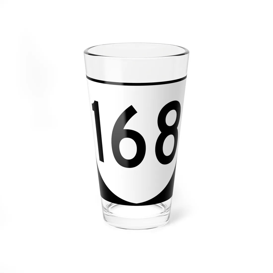 Virginia 168 (Virginia) (Road Sign) Pint Glss 16oz 16oz - Go Mug Yourself
