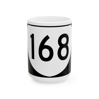 Virginia 168 (Virginia) (Road Sign) White Coffee Mug 15oz - Go Mug Yourself