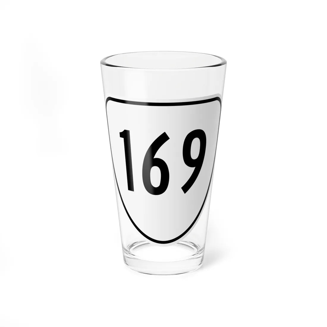 Virginia 169 1956 (Virginia) (Road Sign) Pint Glss 16oz 16oz - Go Mug Yourself