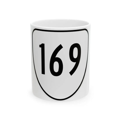 Virginia 169 1956 (Virginia) (Road Sign) White Coffee Mug 11oz - Go Mug Yourself