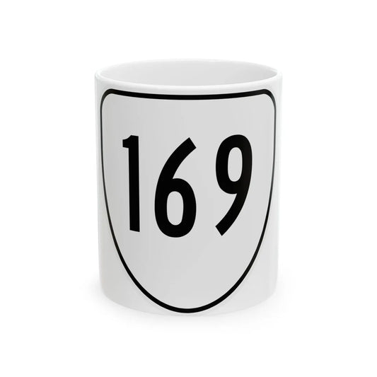 Virginia 169 1956 (Virginia) (Road Sign) White Coffee Mug 11oz - Go Mug Yourself