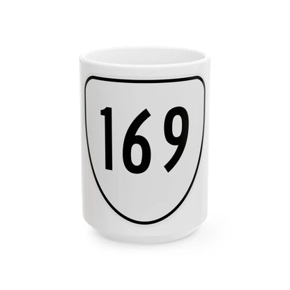 Virginia 169 1956 (Virginia) (Road Sign) White Coffee Mug 15oz - Go Mug Yourself