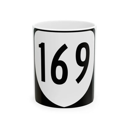 Virginia 169 1980 (Virginia) (Road Sign) White Coffee Mug 11oz - Go Mug Yourself