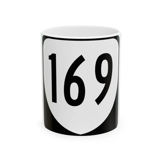 Virginia 169 1980 (Virginia) (Road Sign) White Coffee Mug 11oz - Go Mug Yourself
