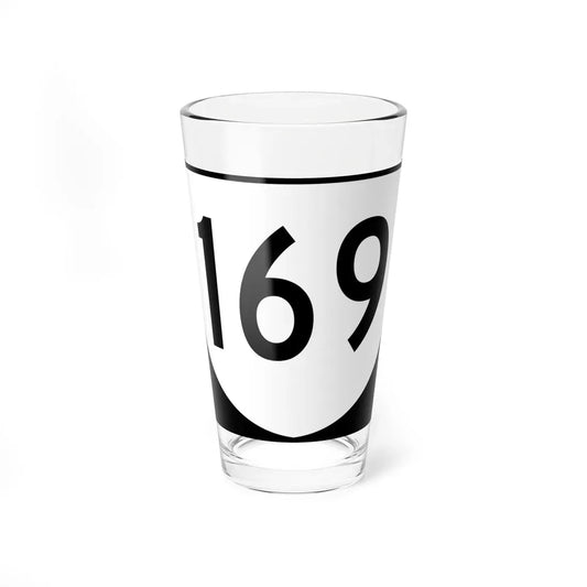 Virginia 169 (Virginia) (Road Sign) Pint Glass 16oz 16oz - Go Mug Yourself