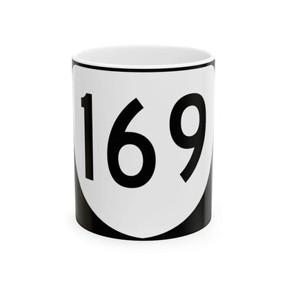 Virginia 169 (Virginia) (Road Sign) White Coffee Mug 11oz - Go Mug Yourself